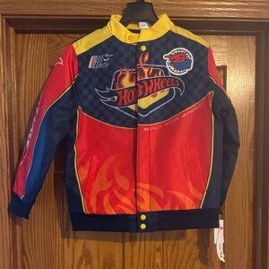 Hot Wheels Kids Racing Jacket - Red and Blue